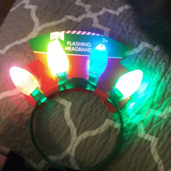 Christmas flashing headband - Picture 1 of 2